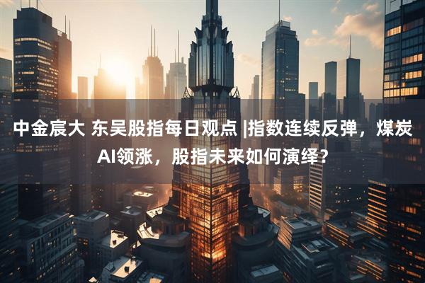 中金宸大 东吴股指每日观点 |指数连续反弹，煤炭AI领涨，股指未来如何演绎？